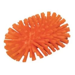 Vikan Stiff Bristle Tank Brush Head, 5.5 X 8 Inch, Orange