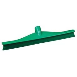 Vikan Single Blade Rubber Floor Squeegee Head, 16 Inch, Green