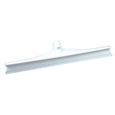 Vikan Single Blade Rubber Floor Squeegee Head, 16 Inch, White 1 Vikan Single Blade Rubber Floor Squeegee Head, 16 Inch, White