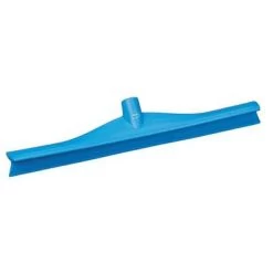 Vikan Single Blade Rubber Floor Squeegee Head, 20 Inch, Blue