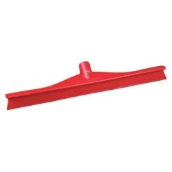 Vikan Single Blade Rubber Floor Squeegee Head, 20 Inch, Red