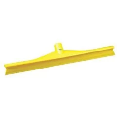 Vikan Single Blade Rubber Floor Squeegee Head, 20 Inch, Yellow