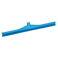 Vikan Single Blade Rubber Floor Squeegee Head, 28 Inch, Blue