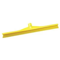 Vikan Single Blade Rubber Floor Squeegee Head, 28 Inch, Yellow