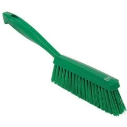 Vikan Soft-Stiff Bristle Bench Brush, 6.5 Inch, Green