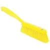 Vikan Soft-Stiff Bristle Bench Brush, 6.5 Inch, Yellow