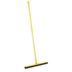 Vikan 20 Inch Double Blade Foam Floor Squeegee Head With 51 Inch Fiberglass Handle, Yellow
