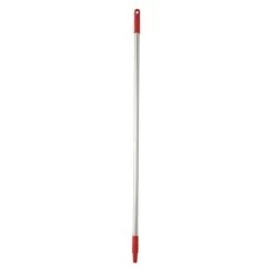 Vikan Aluminum Handle For Broom, Squeegee, Or Scraper, 50 Inch, Red