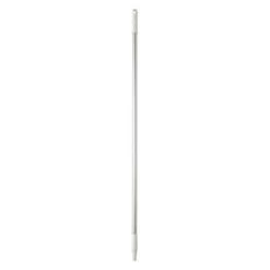 Vikan Aluminum Handle For Broom, Squeegee, Or Scraper, 50 Inch, White
