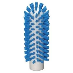 Vikan Stiff Bristle 2 X 5.75 Inch Tube Brush Head For 2 Inch Handle, Blue