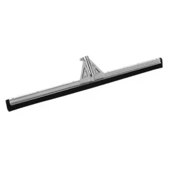 Rubbermaid 30 InW Straight Double Rubber Floor Squeegee Without Handle, Black