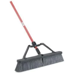 Libman 60", Heavy-Duty Push Broom For Rough Floors
