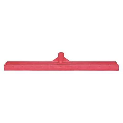 Tough Guy Floor Squeegee: Rubber Blade, 23-1/2" Blade W, Plastic Frame, No Handle, Single, Red 1 Tough Guy Floor Squeegee: Rubber Blade, 23-1/2" Blade W, Plastic Frame, No Handle, Single, Red