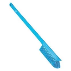 Vikan Ultra Slim, Long Handled Cleaning Scrub Brush, .6 X 23.6 Inch, Blue