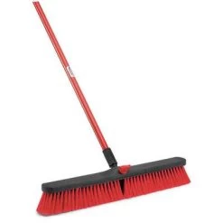 Libman 60", Medium-Duty Push Broom For Semi-Smooth Floors