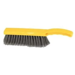 Rubbermaid 12-1/2" L Polypropylene Short Handle Bench Brush, Yellow
