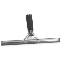 Tough Guy 18"W Straight Rubber Window Squeegee Without Handle, Black