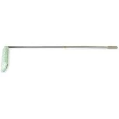 Tough Guy Overhead Duster, Microfiber Head Material, 38" To 54" Length, Extendable, Green