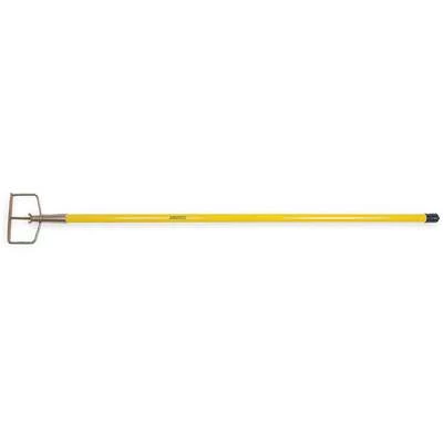 Ampco Non-Sparking Mop Holder, Clamp Mop Connection Type, Yellow, Aluminum, 9" Handle Length 1 Ampco Non-Sparking Mop Holder, Clamp Mop Connection Type, Yellow, Aluminum, 9" Handle Length