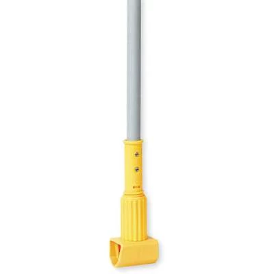 Tough Guy Wet Mop Handle, Jaw Mop Connection Type, Gray, Aluminum, 54" Handle Length 1 Tough Guy Wet Mop Handle, Jaw Mop Connection Type, Gray, Aluminum, 54" Handle Length