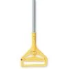 Tough Guy Wet Mop Handle, Side Gate Mop Connection Type, Gray, Aluminum, 60" Handle Length