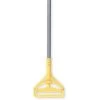 Tough Guy Wet Mop Handle, Side Gate Mop Connection Type, Gray, Fiberglass, 60" Handle Length