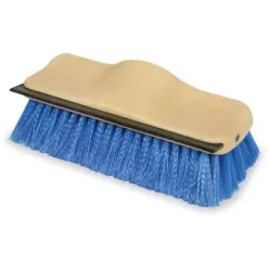10"L Polypropylene Replacement Brush Head Scrub Brush With Squeegee, Not Included