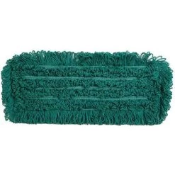 Tough Guy Dust Mop: Microfiber, 36 In L, Launderable, 5 In Dp, Looped End