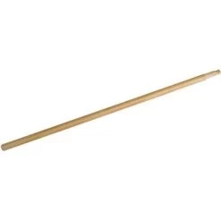 Tough Guy Broom Handle: 38 In Broom Handle L, Acme Thread, Natural Wood, Wood