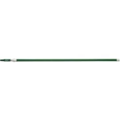 Vikan Aluminum Telescopic Handle For Broom, Squeegee, Or Scraper, 62-113 Inches, Green