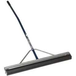 Seymour Midwest Rake 36"W Roller Foam Rubber Floor Squeegee With Handle, Black