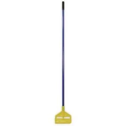 Rubbermaid Wet Mop Handle, Side Gate Mop Connection Type, Blue, Fiberglass, 60" Handle Length