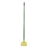 Rubbermaid Wet Mop Handle, Side Gate Mop Connection Type, Green, Fiberglass, 60" Handle Length