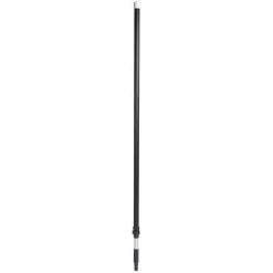 Vikan Aluminum Telescopic Handle For Broom, Squeegee, Or Scraper, 62-113 Inches, Black