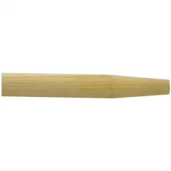 Tough Guy Broom Handle: 96 In Broom Handle L, Tapered, Brown, Wood