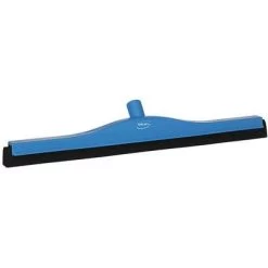 Vikan Double Blade Foam Floor Squeegee Head, 24 Inch, Blue