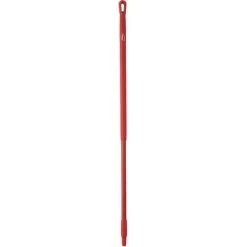 Vikan Fiberglass Handle For Broom, Squeegee, Or Scraper, 51 Inch, Red