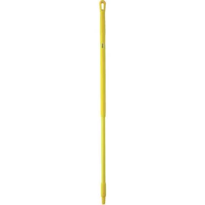 Vikan Fiberglass Handle For Broom, Squeegee, Or Scraper, 51 Inch, Yellow 1 Vikan Fiberglass Handle For Broom, Squeegee, Or Scraper, 51 Inch, Yellow