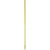 Vikan Stainless Steel Handle For Broom, Squeegee, Or Scraper, 59 Inch, Yellow