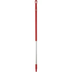 Vikan Aluminum Handle For Broom, Squeegee, Or Scraper, 51 Inch, Red