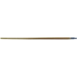 Michigan Brush Handle: 60 In Broom Handle Lg, Acme Thread, Natural Wood, Wood, Metal