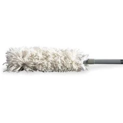 Rubbermaid Extendable Duster, Cotton Head Material, 35 1/4" To 52 1/8" Length, Extendable, Gray