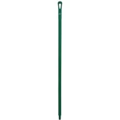 Vikan Heavy Duty Plastic Handle For Broom, Squeegee, Or Scraper, 51 Inch, Green