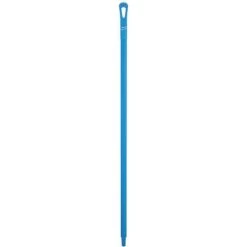 Vikan Heavy Duty Plastic Handle For Broom, Squeegee, Or Scraper, 51 Inch, Blue