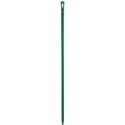 Vikan Heavy Duty Plastic Handle For Broom, Squeegee, Or Scraper, 67 Inch, Green