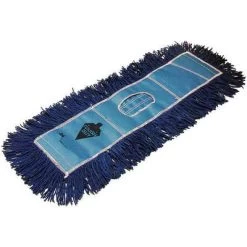 Tough Guy Synthetic, Cotton Dust Mop, Length 24", Width 5", 1 EA