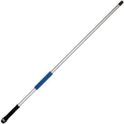 Unger Water Flow Pole: 48 In L, Aluminum, Threaded, Blue