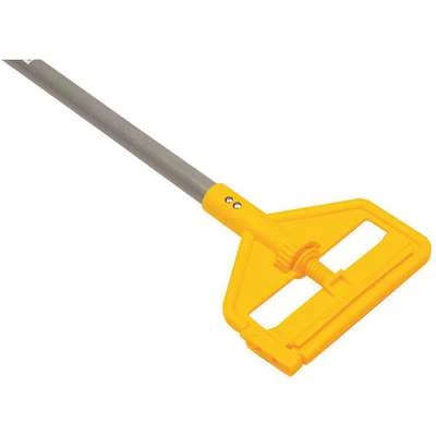 Rubbermaid Wet Mop Handle, Side Gate Mop Connection Type, Gray, Fiberglass, 54" Handle Length 1 Rubbermaid Wet Mop Handle, Side Gate Mop Connection Type, Gray, Fiberglass, 54" Handle Length