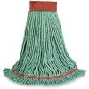 Rubbermaid Wet Mop: Synthetic, 18 Oz. Dry Wt, 5 In Headband Size, Green