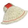 Rubbermaid Wet Mop: Cotton, 26 Oz. Dry Wt, 5 In Headband Size, White, Launderable